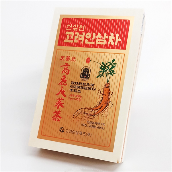 Trà sâm 100 gói Bio hộp gỗ