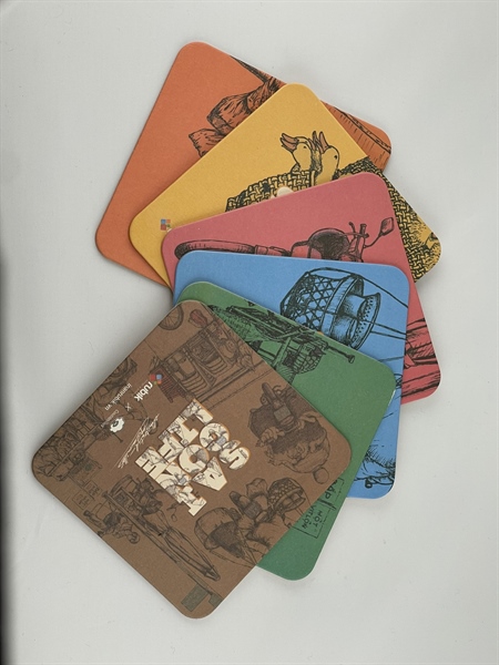 Coaster: Urban Sketchers Vietnam (Set of 6)