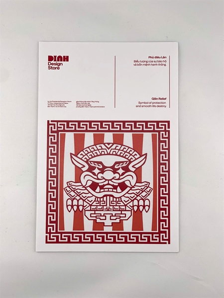 Ceramic Coaster Four Sacred Guardians Collection: Set of 4 (Dragon - Kirin - Turtle - Phoenix)