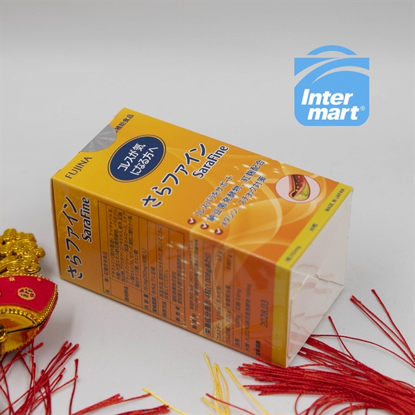 Viên hỗ trợ mỡ máu Sarafine - Lọ 80 viên