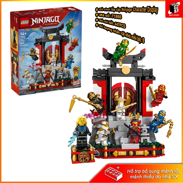 Đồ chơi lắp ráp Lego Ninjago 71866 Character Display 15th Anniversary