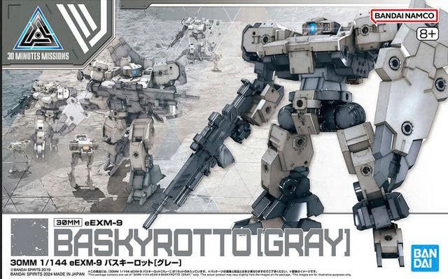 [SGTVN] BANDAI NAMCO 30MM 1/144 eEXM-9 BASKYROTTO [GRAY]