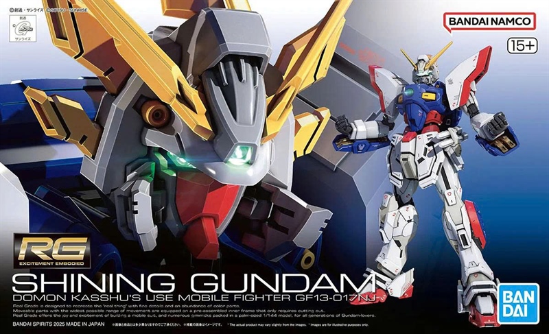 [SGTVN] BANDAI NAMCO RG 1/144 SHINING GUNDAM