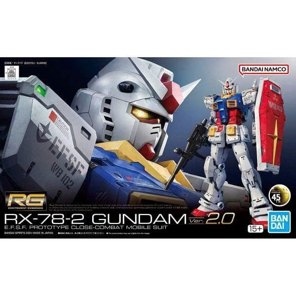 [SGTVN] BANDAI NAMCO RG 1/144 RX-78-2 GUNDAM Ver.2.0