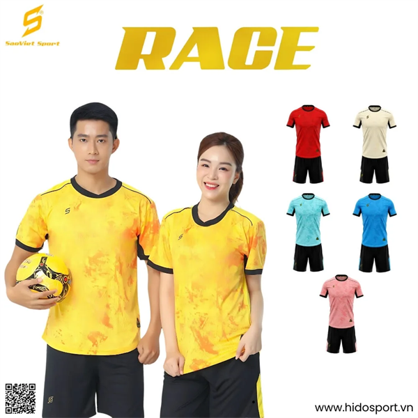 Quần áo bóng đá Sao Việt race