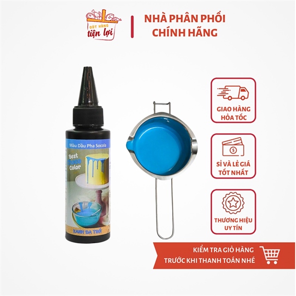 Màu Dầu thực phẩm - Xanh Da Trời 50ml