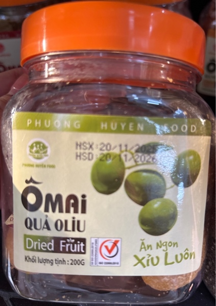 Ô mai quả ô liu 200g