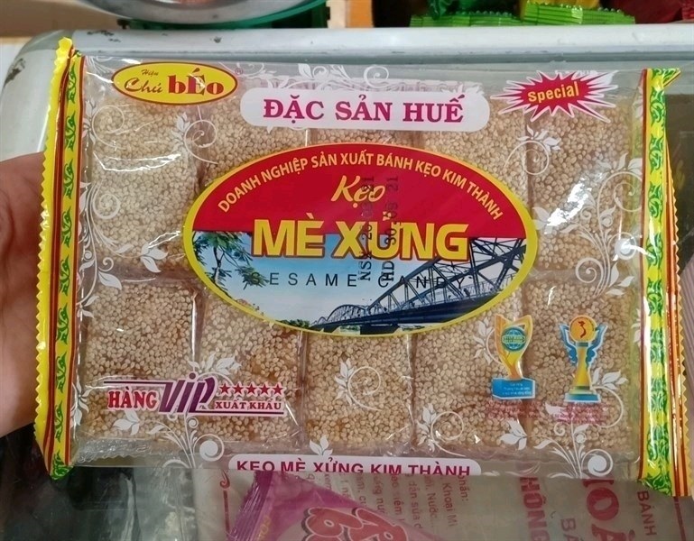 Kẹo mè xửng túi Kim Thành (mè thiên giang)
