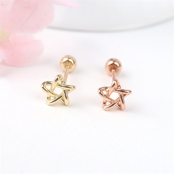 14k Eternal Star piercing