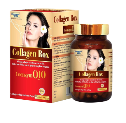 Collagen Rox Coenzym Q10 (đỏ) HD Pharma (H/60V) ( Q30200233 )