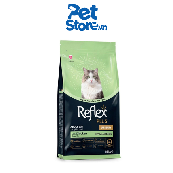 Thức Ăn Hạt Cho Mèo Reflex Plus Adult Urinary - Hỗ Trợ Tiết niệu 1.5kg