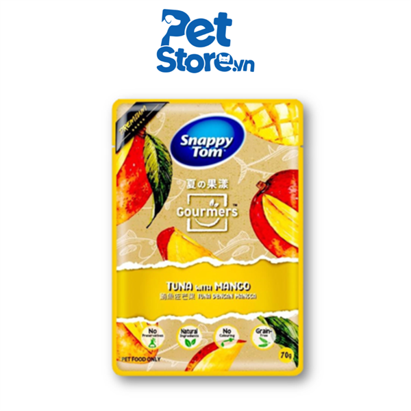 Pate Mèo Snappy Tom Trái Cây - Vị Xoài 70g