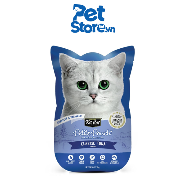 Pate Cho Mèo Kitcat Pelite - Vị Cá Ngừ Hầm 70g