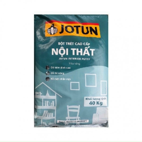 Bột chét cao cấp nội thất Jotun Interior Putty 40kg