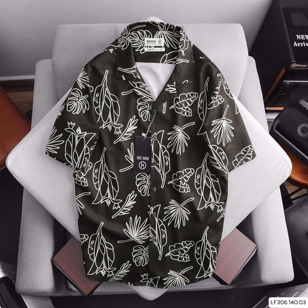 Áo Sơ Mi Tay ngắn Cotton 100% SM526