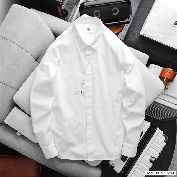 Áo Sơ Mi Khaki Basic Regular SM528