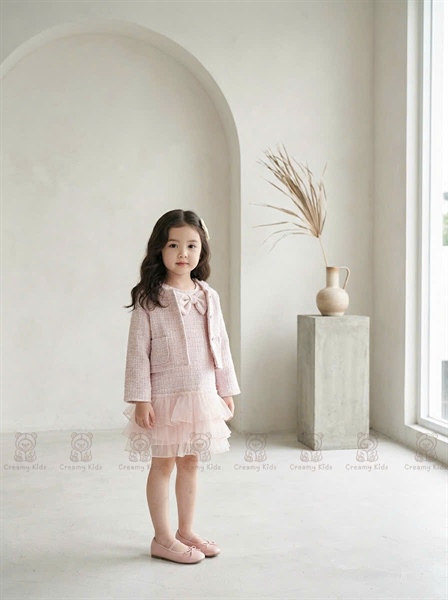 Set dạ nơ hồng Aria 9269