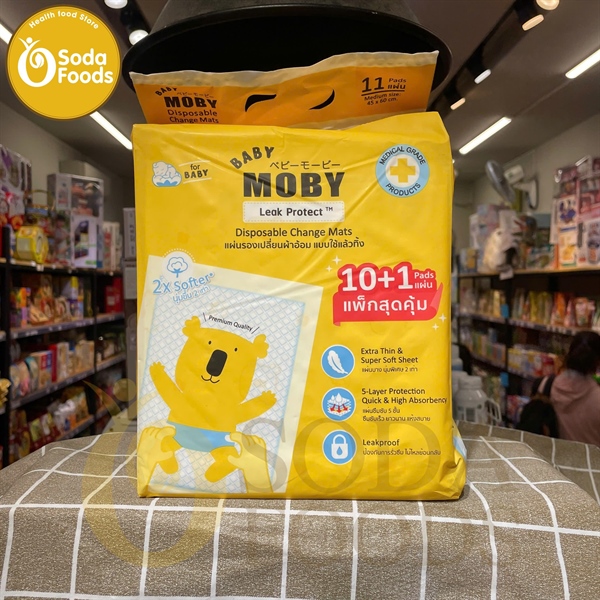 Miếng lót vệ sinh Moby 11pcs