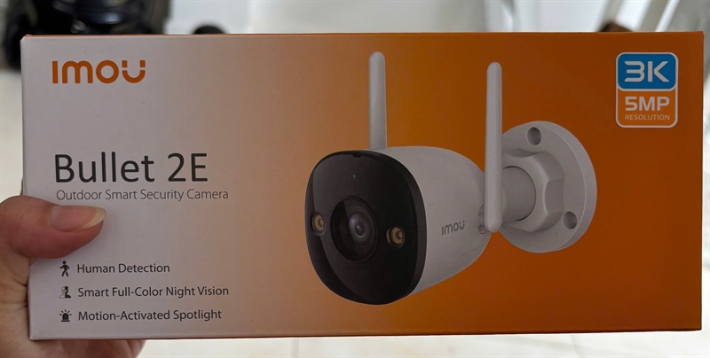 Camera Wifi ngoài trời IMOU IPC-F52FP 5MP 3K (bullet 2e)