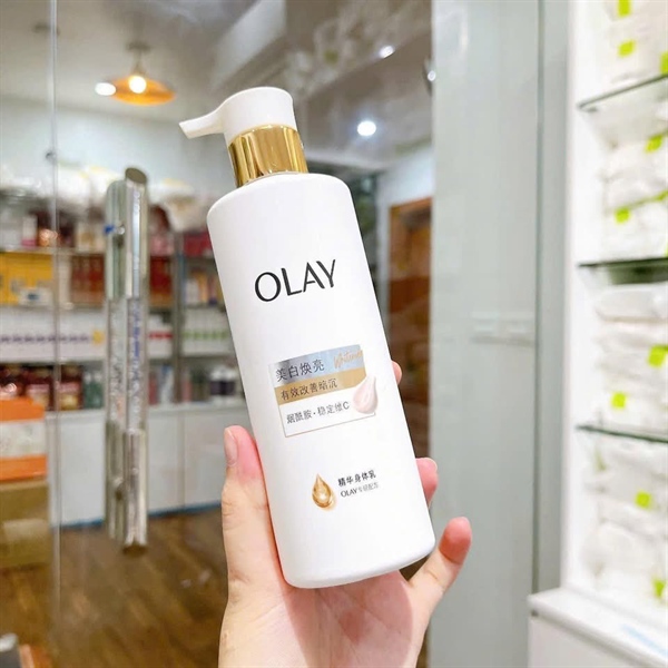 Dưỡng thể trắng da body olay 250ml màu trắng - bản nâng cấp