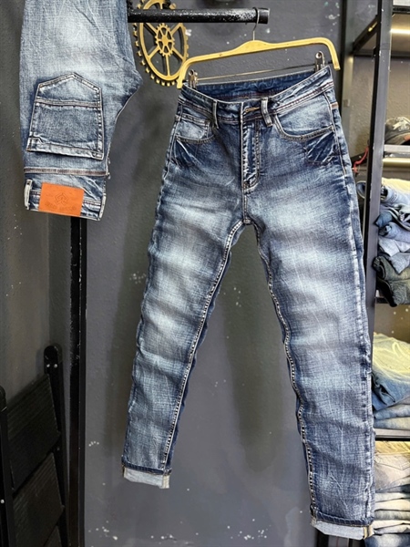 Jean Dài THREE VIP- JD1322 Xanh bạc was