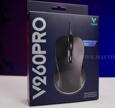 Chuột Rapoo V260Pro black (1Y)