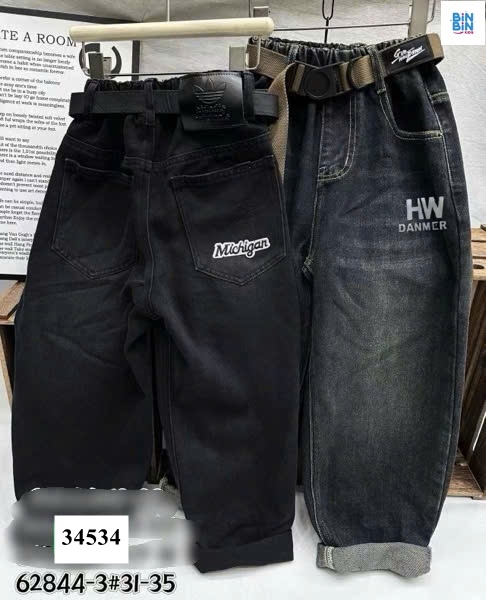 34534- Quần Jean xanh HW