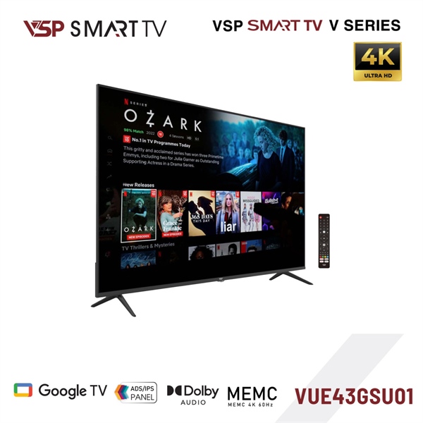 Tivi VSP 43inch 4K UHD VUE43GSU01