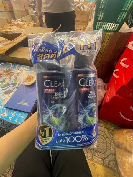 Set 2 chai dầu gội Clear Men Thái Lan