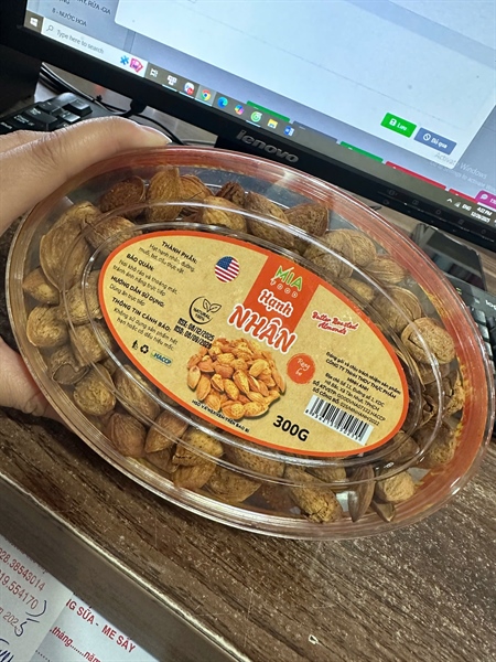 HẠT HẠNH NHÂN MIA FOOD 300G