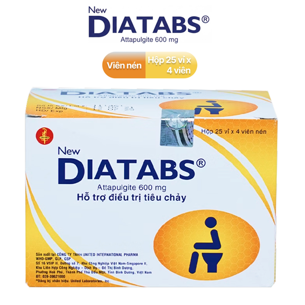 New diatabs 600 united pharma (h/25vỉ/4v)