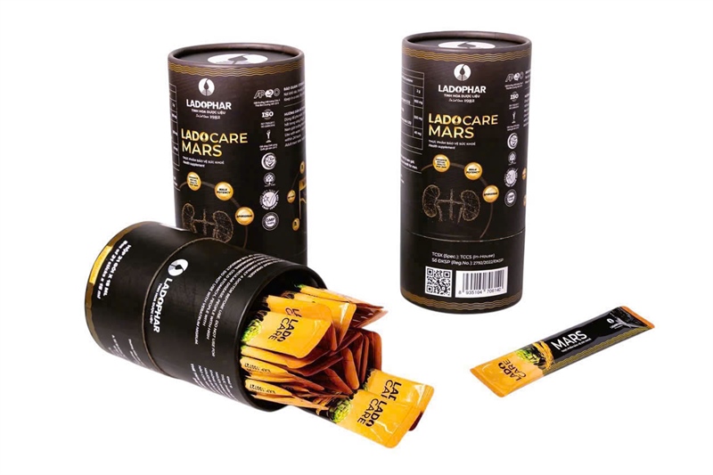 LADOCARE MARS Hỗ trợ bổ thận, tráng dương, cải thiện sinh lý nam (Hộp 21 gói x 15ml) - Lâm Đồng/Ladophar