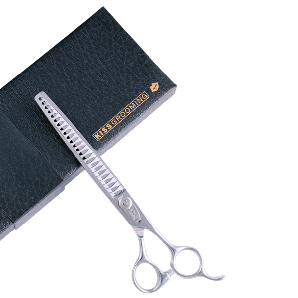 Kéo tỉa răng thưa 7.5" tay phải, Hiệu Kiss Grooming, Model: KS-34475