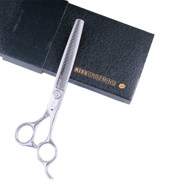 Kéo tỉa răng khít 7" tay phải, Hiệu Kiss Grooming, Model: KS-34270