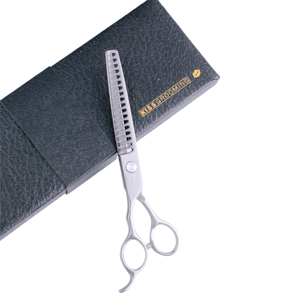 Kéo tỉa răng thưa 7" tay trái, Hiệu Kiss Grooming, Model: KS-34470L