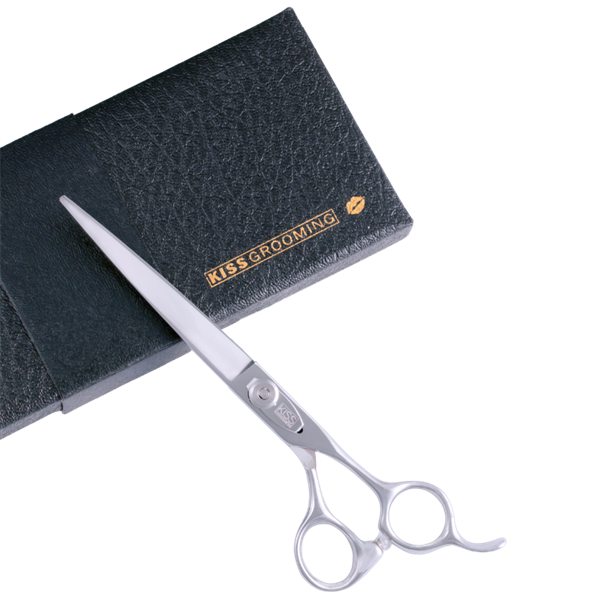Kéo thẳng 7" tay phải, Hiệu Kiss Grooming, Model: KS-34170
