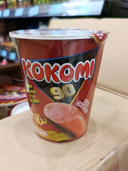 Mì Kokomi Đại 90 hộp Tôm chua cay thường ngày (có thịt) 2...