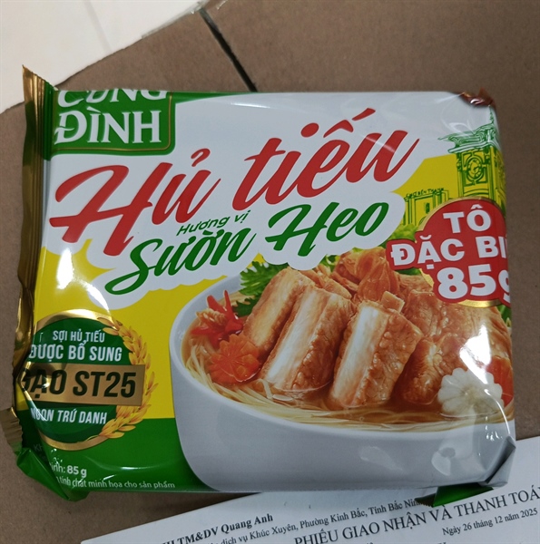 Cung Đình hủ tiếu sườn heo 30 gói Việt Nam 85g