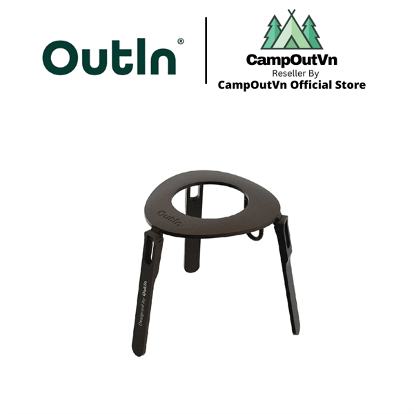 Kệ giá đỡ 3 chân nhôm đúc cao cấp máy cafe Outin