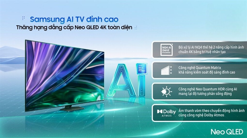 Smart Tivi Neo QLED Samsung AI 4K 75 inch QA75QN85D 2024 - Việt Nam