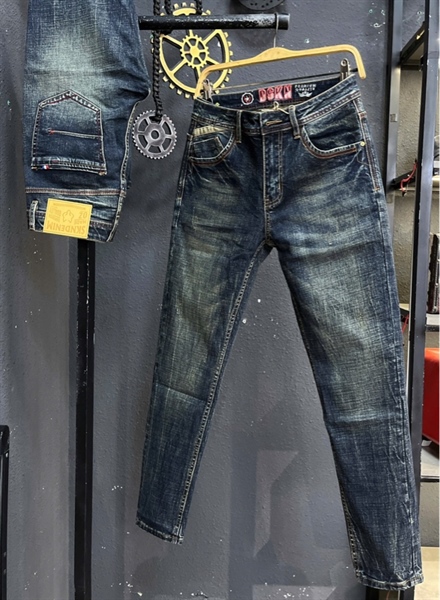 Jean Dài QCSC- DSKN1528 Xanh Retro was