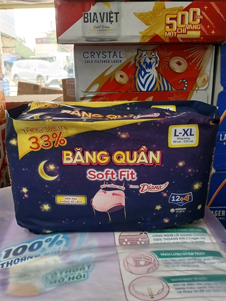 BVS Quần Diana Soft Fit 12+4 - L-XL