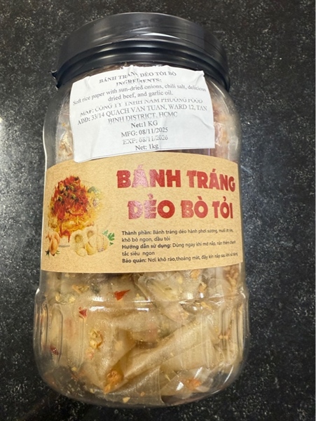Bánh Tráng Dẻo Bơ Tỏi