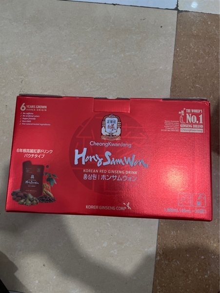 Hồng Sâm 6 năm hong sam won