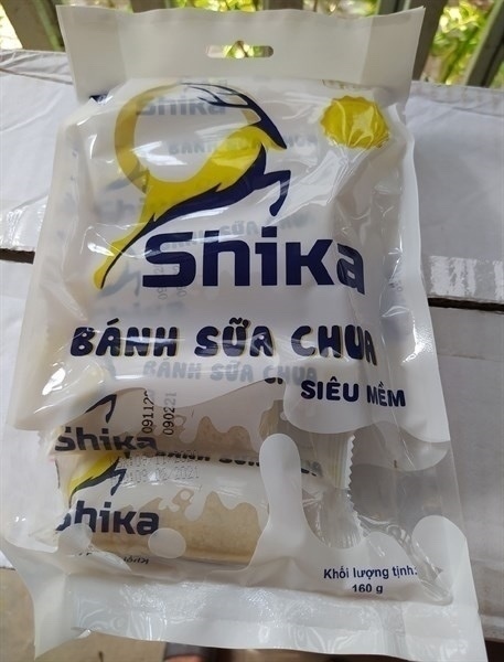 Bánh sữa chua shika 160 g