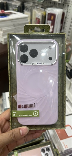 Ốp MEMUMI Chống bẩn gắn đá iPhone 17 Pro Max 6.9