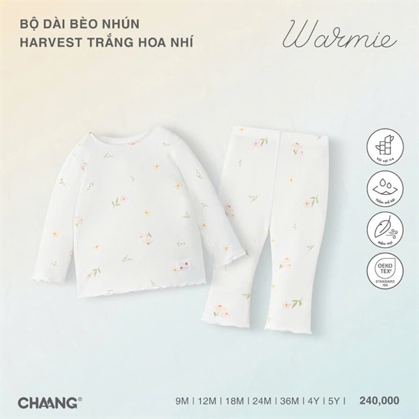 GS1425 - 9M/5Y Bộ dài bèo nhún Harvest