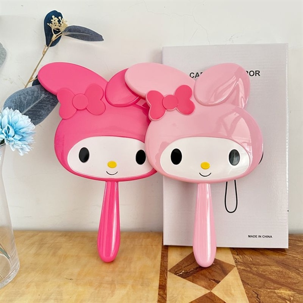 💛b601 BG gương cầm tay thỏ cinnamoroll