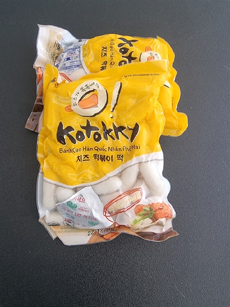 Bánh Gạo Hàn Quốc nhân phô mai (500g)