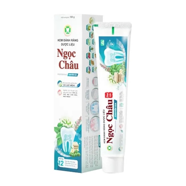 Kem đánh răng Ngọc Châu chuyên gia 100g - Hoa Linh